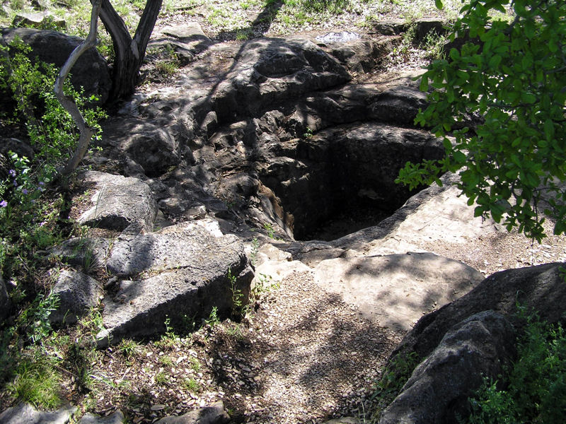Dead Man's Hole, near Marble Falls Dead Man's Hole, near Marble Falls